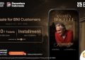 BNI offers discounts of up to 20% on tickets, 12-month installments, and flight and hotel promotions for the Andrea Bocelli concert.