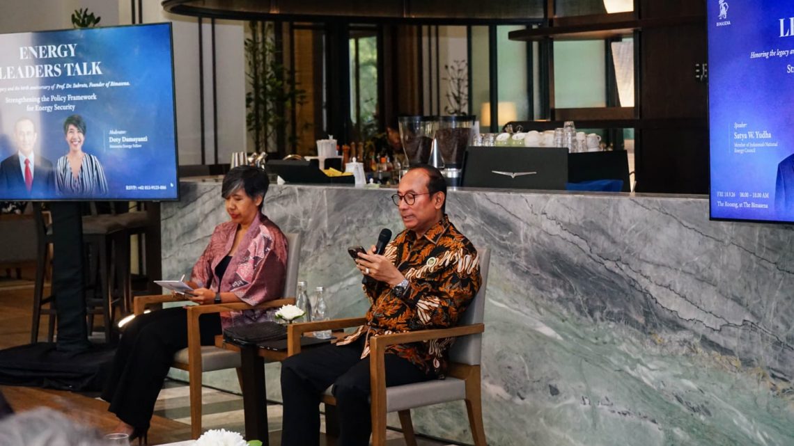 The Bimasena Hosts Energy Leaders’ Talk on Indonesia’s Energy Security