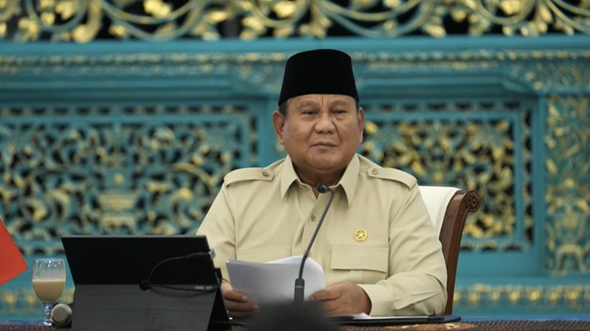 Photo: Screenshot from Youtube/Sekretariat Presiden.