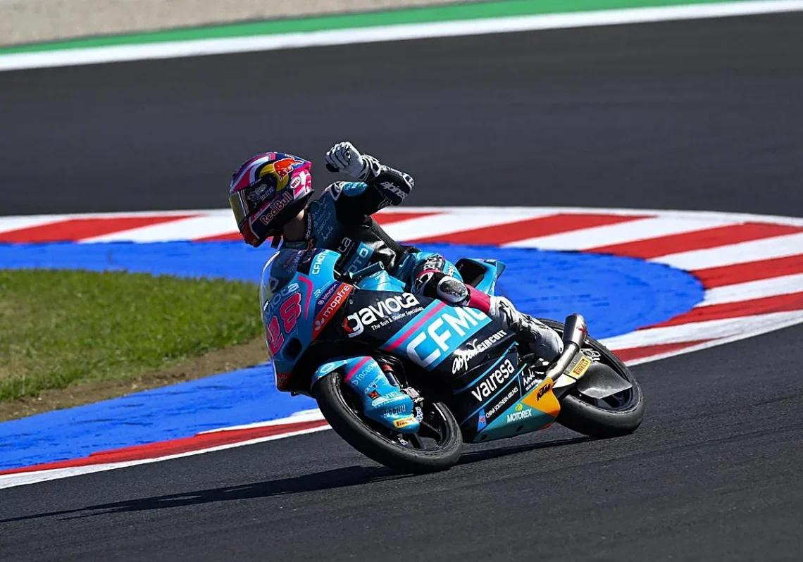 Maximo Quiles One Race Away From His First Moto3 World Title