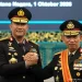 Listyo Sigit Hands Over Tribrata Banner to New Police Chief Suyudi