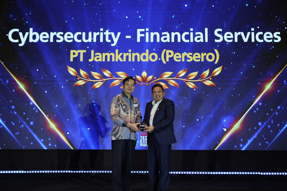 Jamkrindo Wins Award for Cybersecurity Excellence in Financial Services