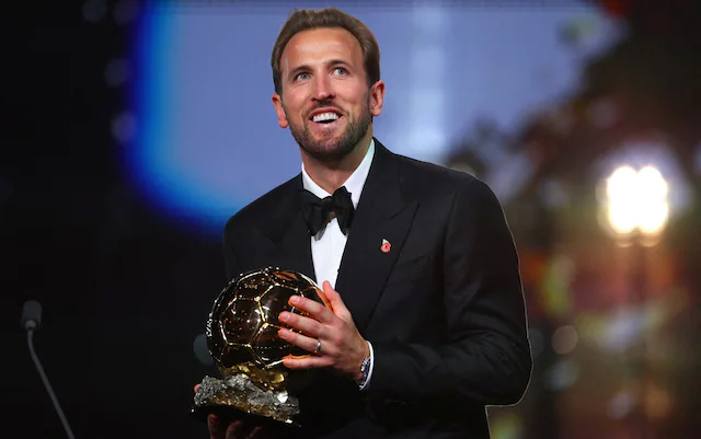 Harry Kane Wins 2026 Ballon d’Or, Ending England’s 25-Year Wait