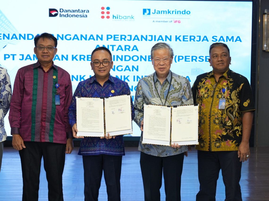 Jamkrindo Partners With Hibank, Targets Rp500 Billion in Digital Credit Guarantees