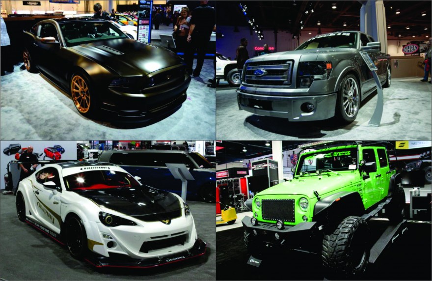 4 pemenang SEMA 2013 Ford Mustang, Scion FR-S, Jeep Wrangler, Ford F-Series