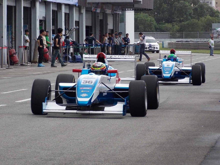 Formula Masters China Rd 1 - Line up 1
