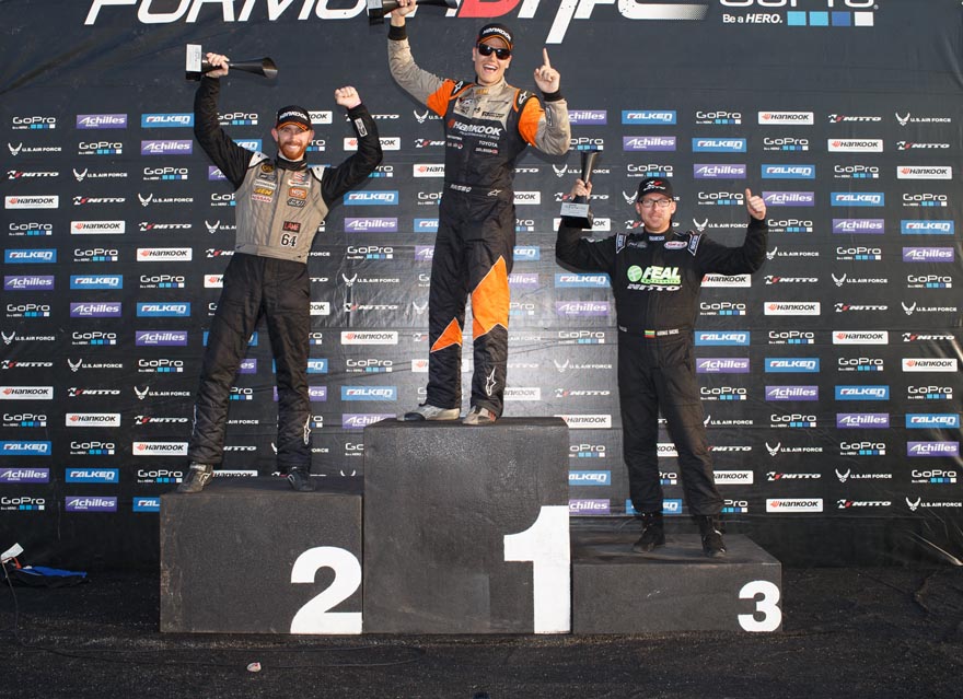 Podium formula drift round 4
