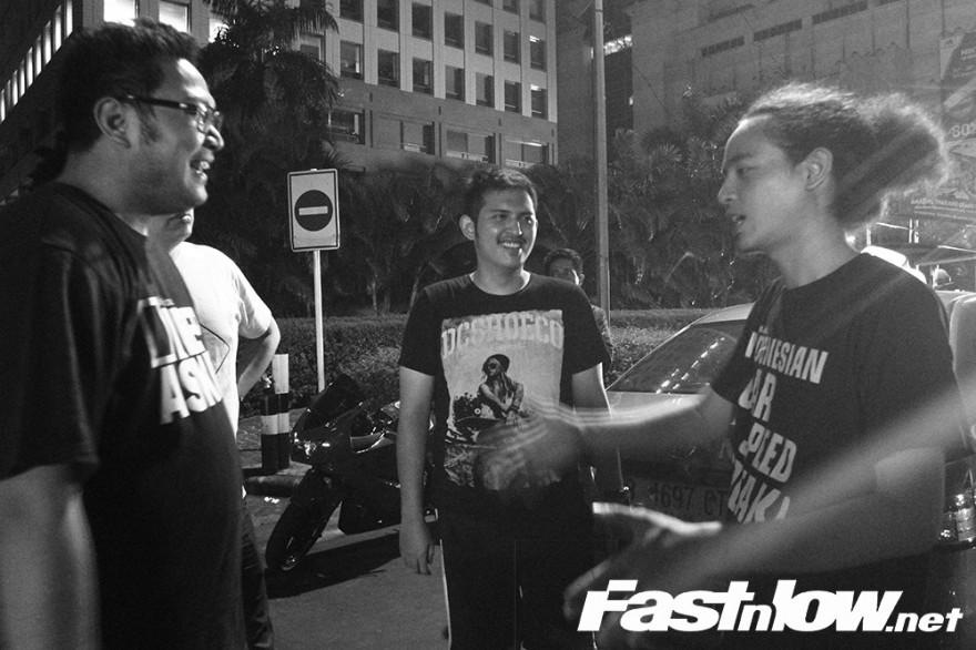 Balap liar Asia Afrika Jakarta 1