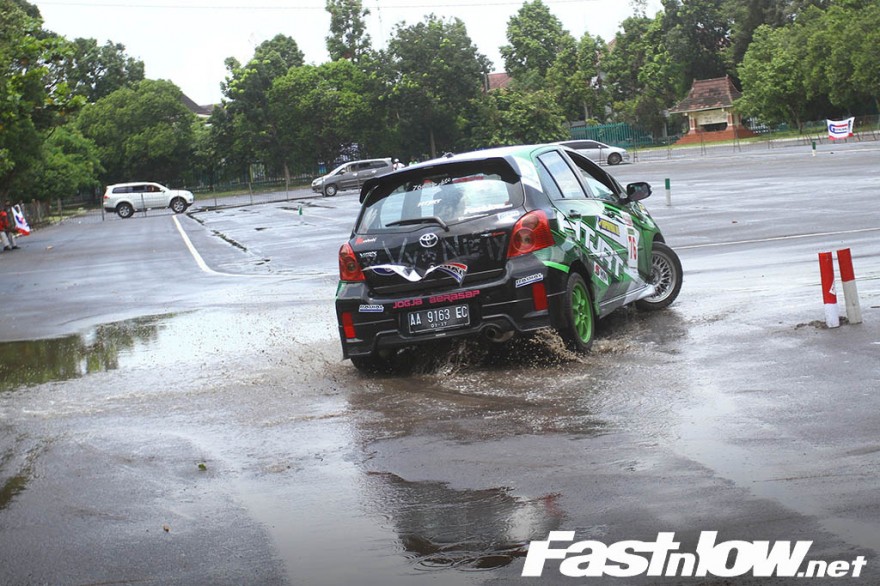 Altamira slalom GTRadial yogyakarta HTJRT HRVRT Persiapan Kejurnas Mirage Mitsubishi 5