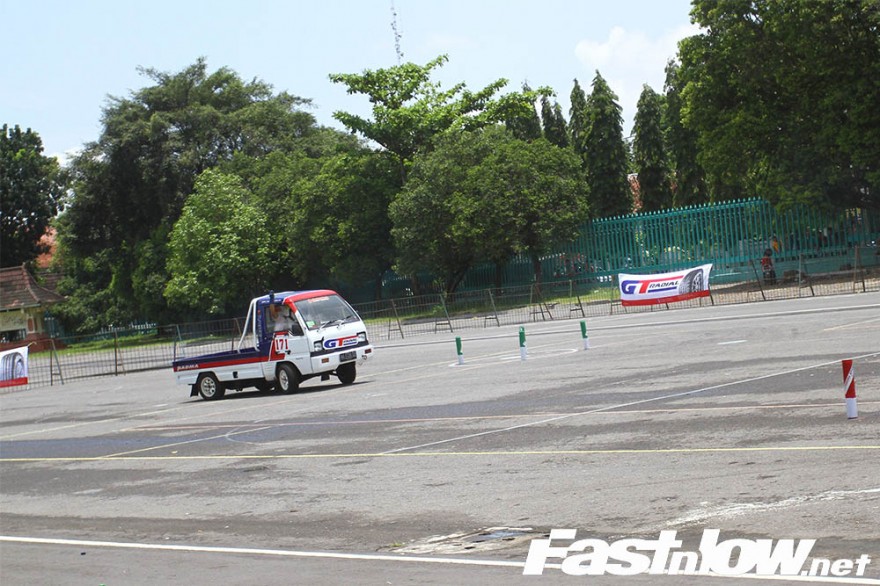 Altamira slalom GTRadial yogyakarta HTJRT HRVRT Persiapan Kejurnas Mirage Mitsubishi 6