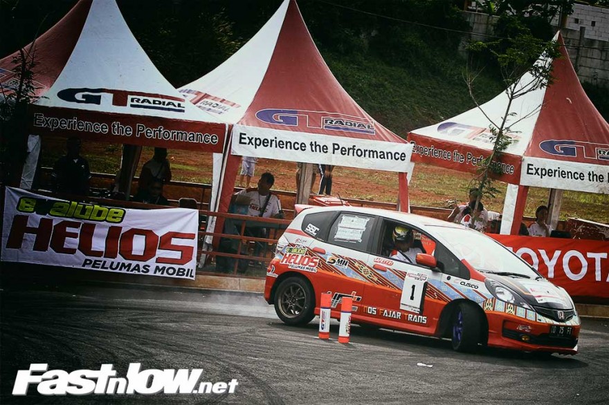 demas agil di Putaran terakhir slalom incs bsd gt radial 2015