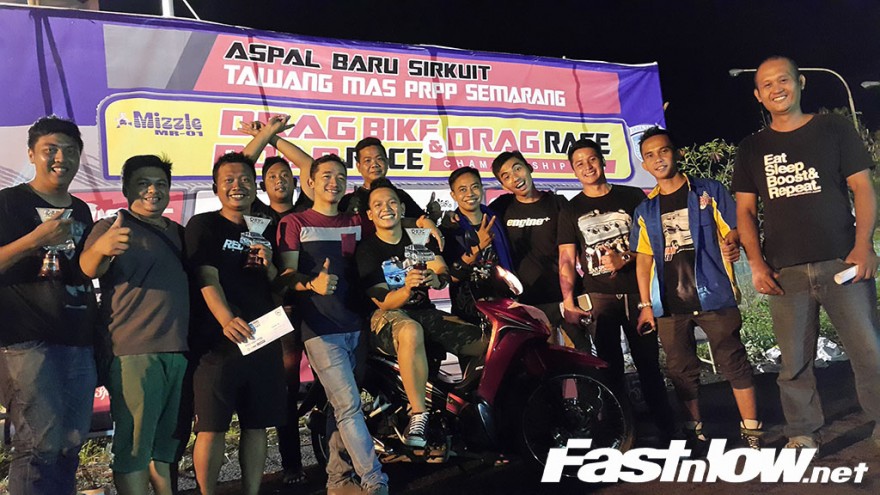 Bannu Dragrace indonesia PRPP Semarang tawangmas 2015 november GT Radial juara utama
