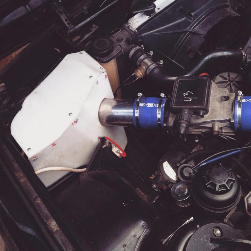 JUREQ GT RADIAL E30 M40 MODIFIKASI MESIN 11 cold air intake