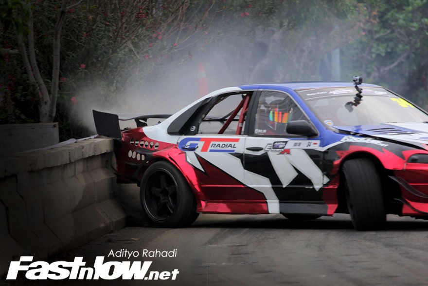 ADGP Indonesia first series jakarta kemayoran achilles gt radial drift ls 3 2jz nissan 13