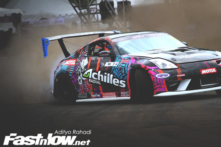 ADGP Indonesia first series jakarta kemayoran achilles gt radial drift ls 3 2jz nissan 7