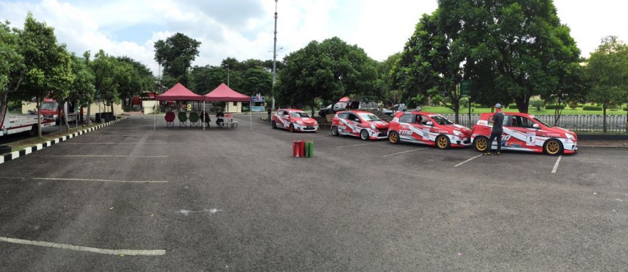 TTI TOYOTA GT RADIAL kejurnas slalom 2016 indonesia night city slalom 2016 3