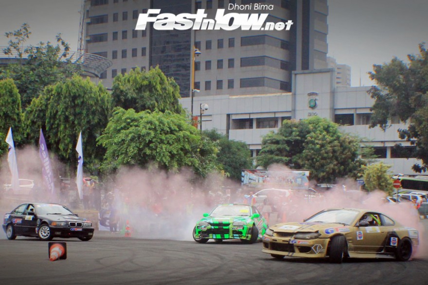 Jakarta Fun Day latihan bersama Kejurnas drift GT Radial achilles fastnlow 2