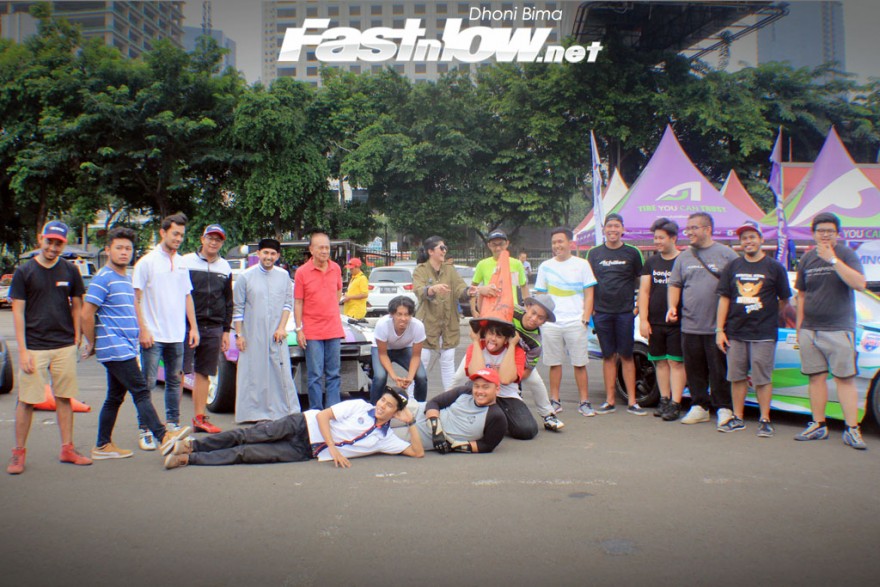 Jakarta Fun Day latihan bersama Kejurnas drift GT Radial achilles fastnlow 3