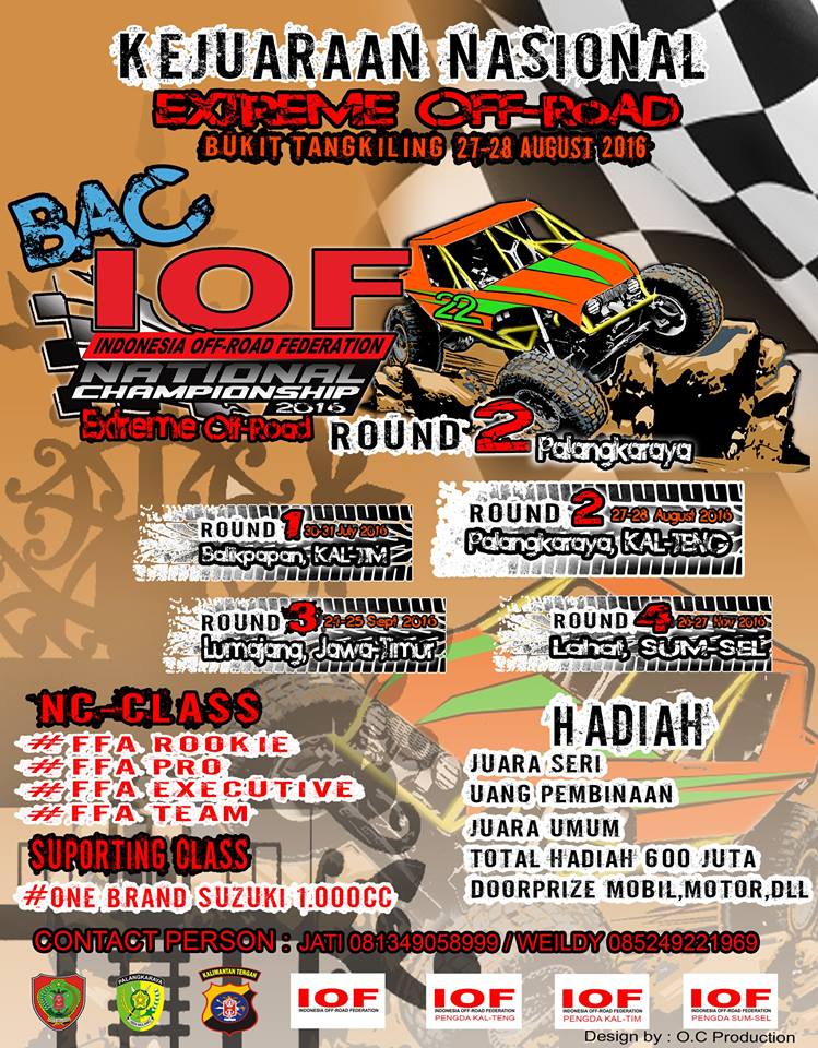 Gubernur Kalteng Siap Buka IOF National Championship round 2 ...