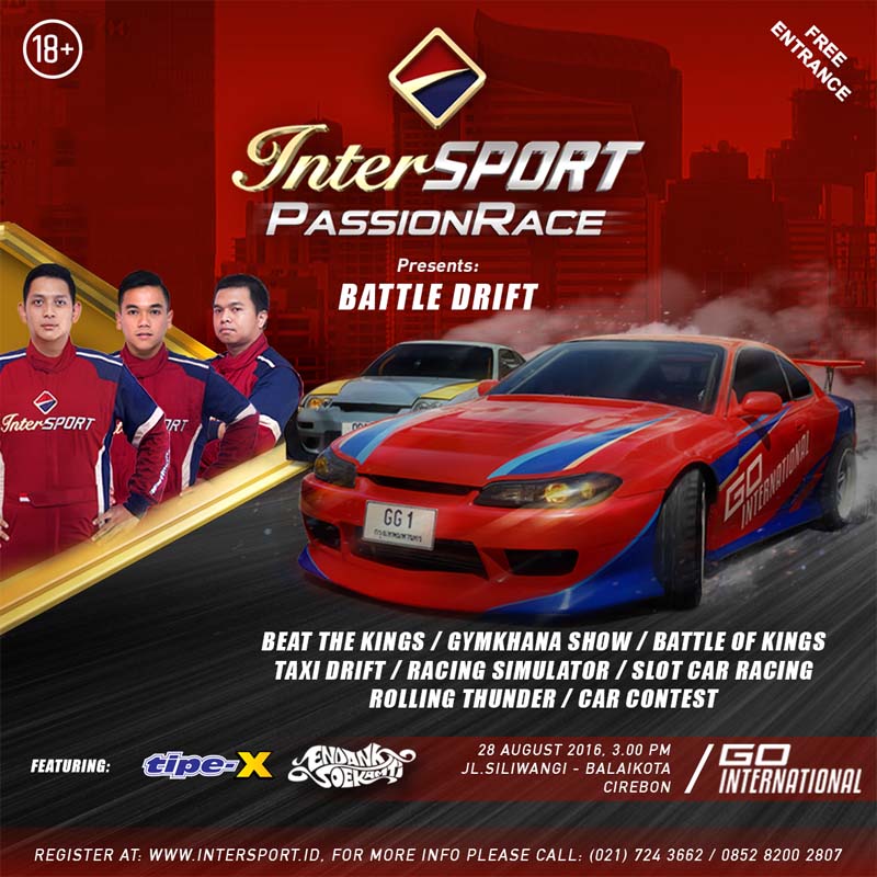 Intersport “Passion Race” seri 4 akan digelar di Cirebon 00