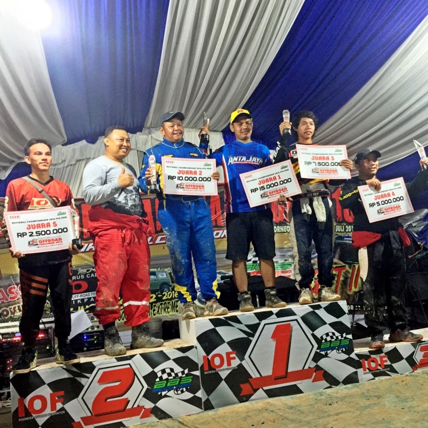 Wahyu lamban jatmiko adventure offroad National Championship 1 balikpapan IOF 2