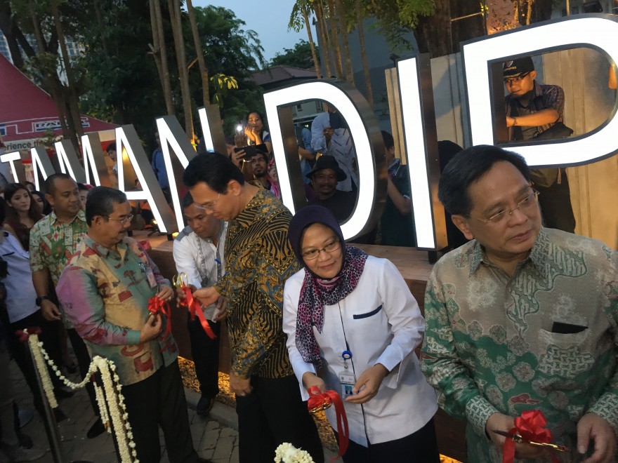 Gajah Tunggal dukung peresmian Taman Diponegoro