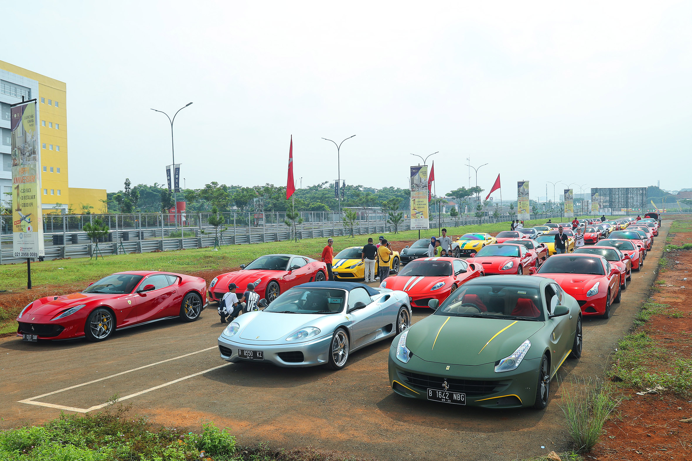 Ferrari Owner Club Indonesia - Track Day di BSD City - Fastnlow.net