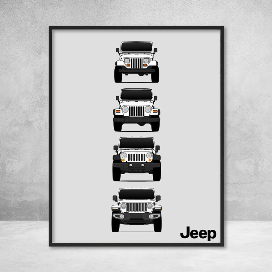 Merunut Jeep Wrangler Dalam Empat Generasi