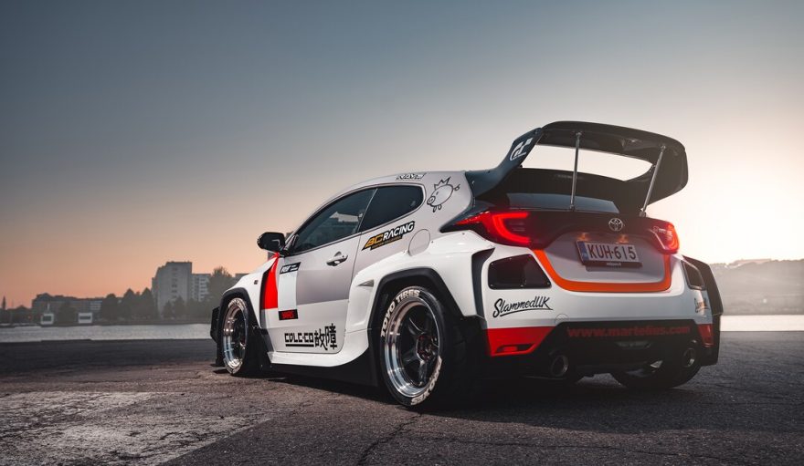 Makin Lebar dan Gahar, Toyota GR Yaris Rocket Bunny Asal Finlandia