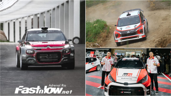 Mobil rally Indonesia kian modern