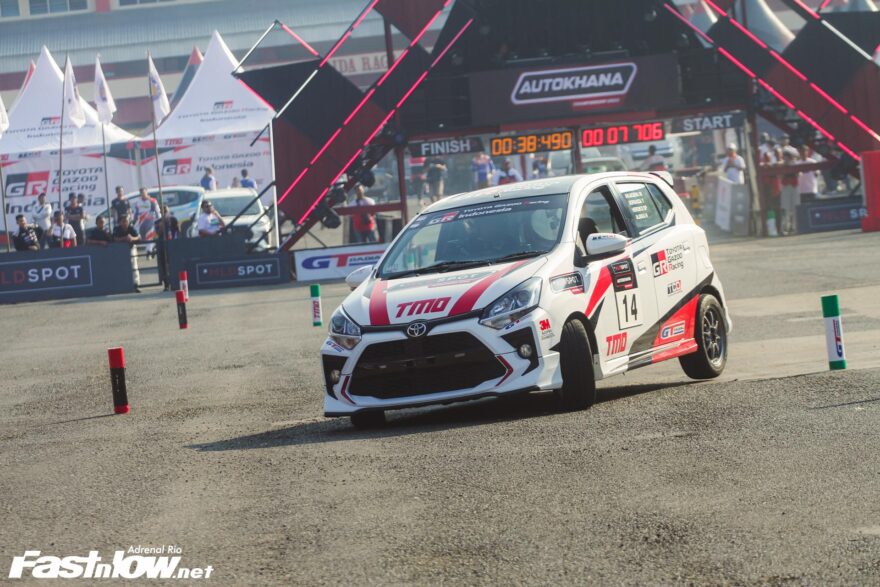 Peslalom Toyota Gazoo Racing Indonesia Anjasara Wahyu berharap mukjizat untuk pertahankan gelar Juara F