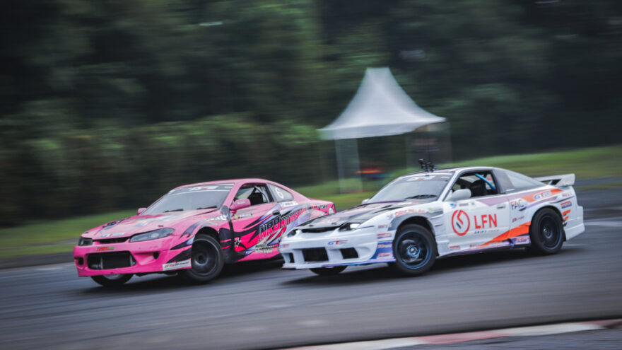 Amandio raih podium pertama di Kejurnas Drift 2022