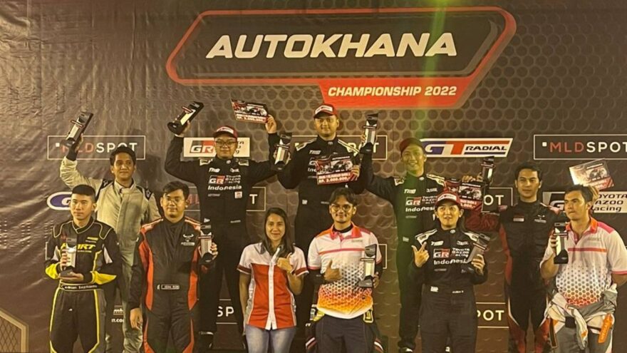 Podium keempat Naufal di Kejurnas Slalom Kelas A umum