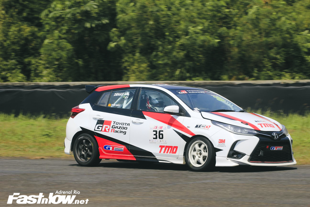 Demas Agil berjuang ekstra dengan ban GT Radial