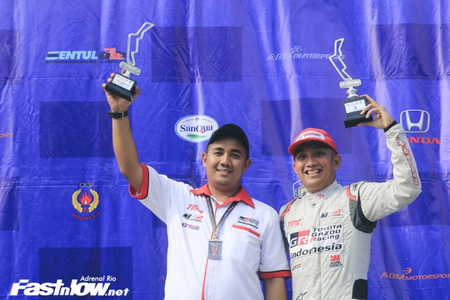 Demas Agil berjuang ekstra dengan ban GT Radial