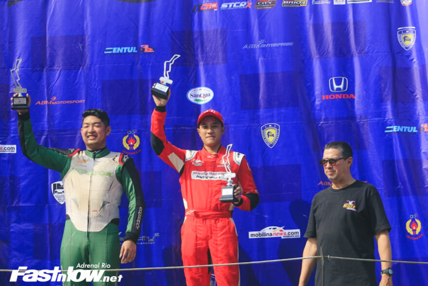 Avila Bahar sukses pertahankan podium pertama di putaran kedua Kejurnas ITCR 1500