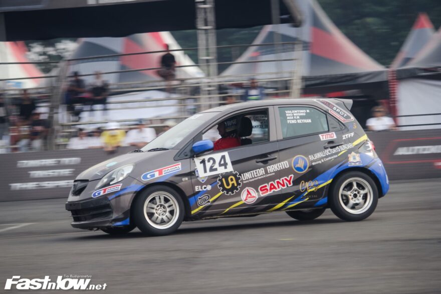Honda Brio amunisi RART di Kelas F