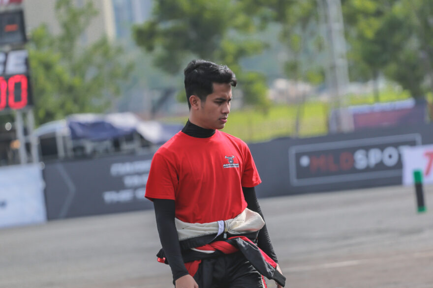 Addyek RG salah satu peslalom andalan Banteng Motorsport