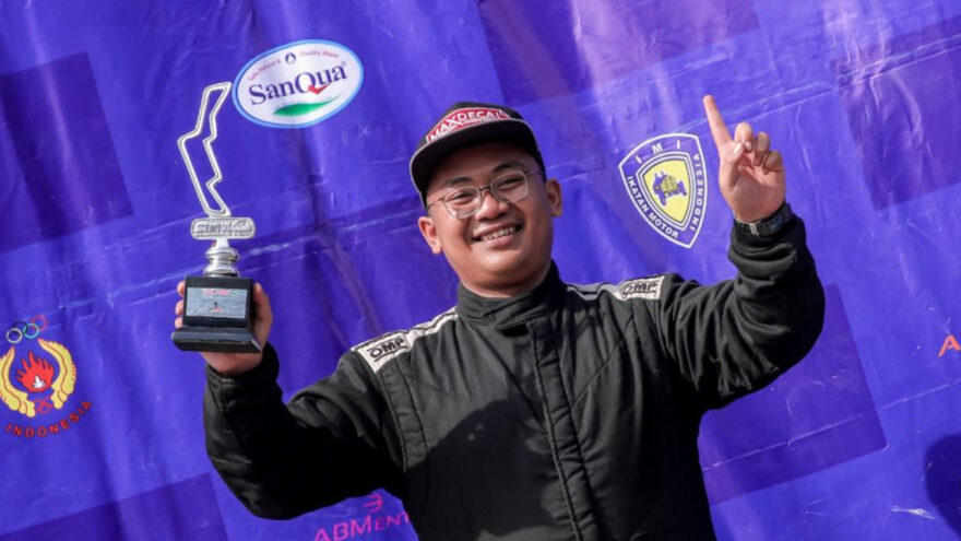 Abraham Nadeak salah satu pembalap privateer di Kejurnas ITCR Max 2022