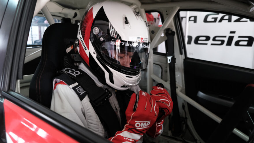 Jordan Johan pembalap Toyota Gazoo Racing Indonesia