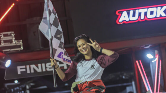 Canya Prasetyo peslalom wanita Banteng Motorsport