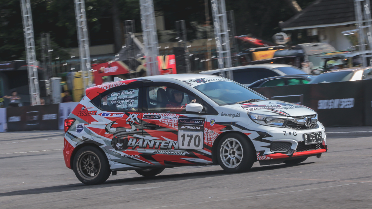 Canya Prasetyo peslalom wanita Banteng Motorsport