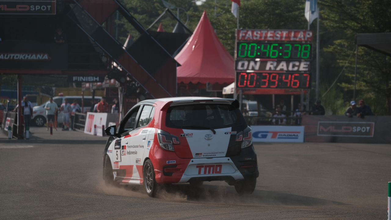 Karakter lintasan Sirkuit Sidoarjo memiliki medium speed