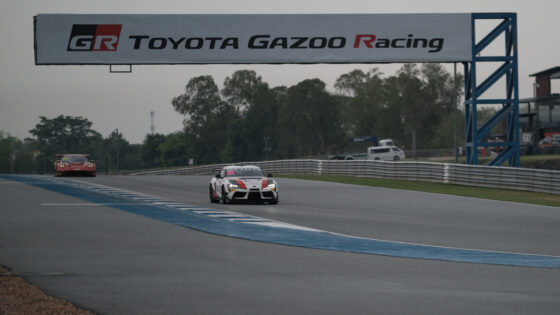 Toyota GR Supra GT4 pakai setir kiri, Haridarma Manoppo lakukan beberapa penyesuaian