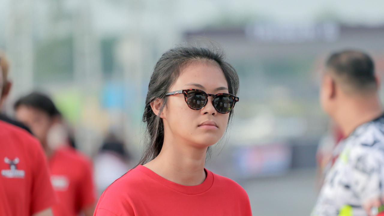 Canya Prasetyo peslalom wanita tim Banteng Motorsport