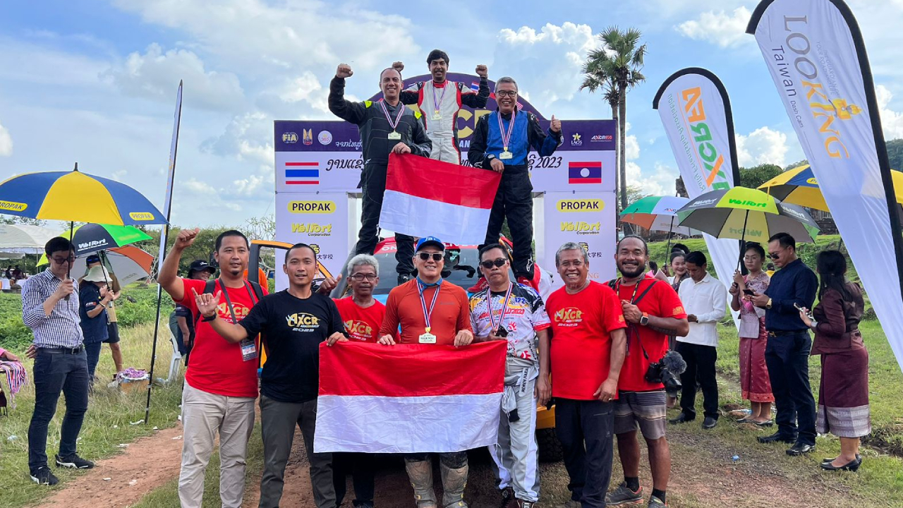 Baridwan Shammie Zacku sukses finish di AXCR 2023