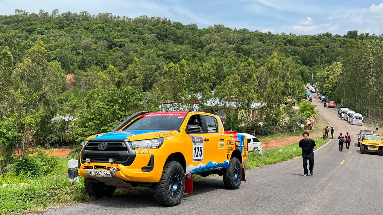 Baridwan Shammie Zacku sukses finish di AXCR 2023