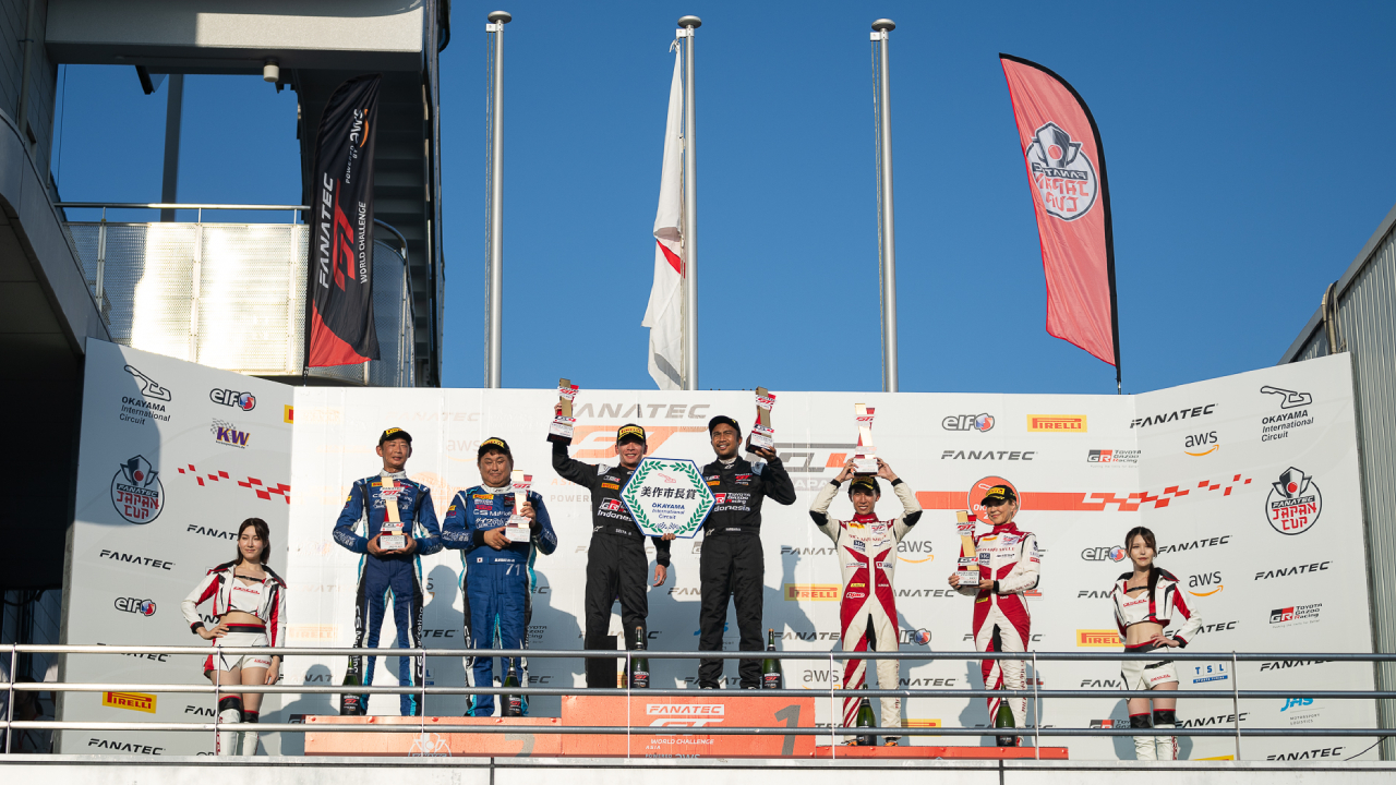 Kemenangan TGRI di GT4 Okayama 2023