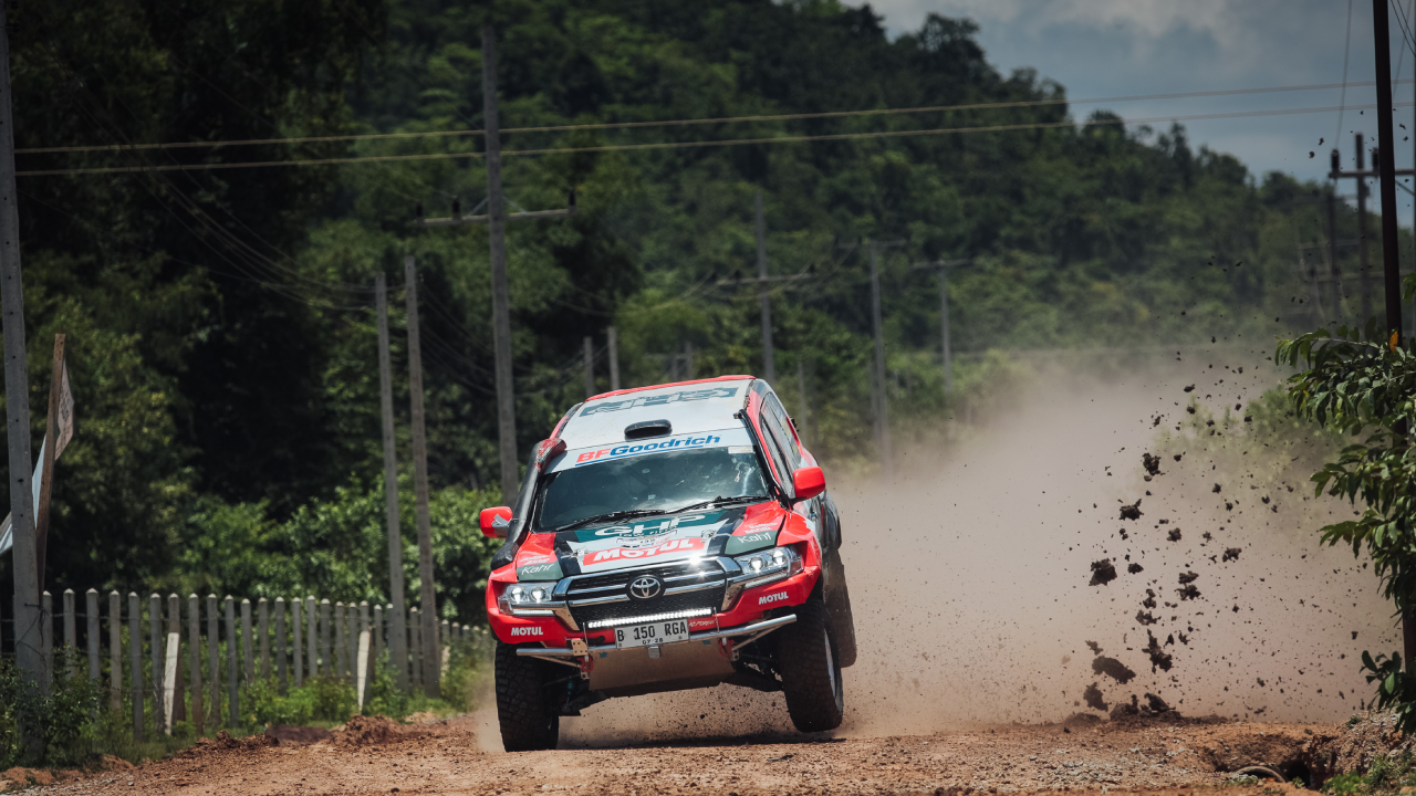 Land Cruiser 200 andalan Jeje di AXCR 2023
