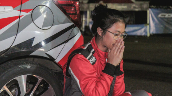 Canya Prasetyo peslalom Banteng Motorsport